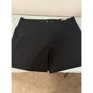 PrAna® Women's SIZE 22 W Halle Short II™ Plus Size 7" Shorts in Black Nwt